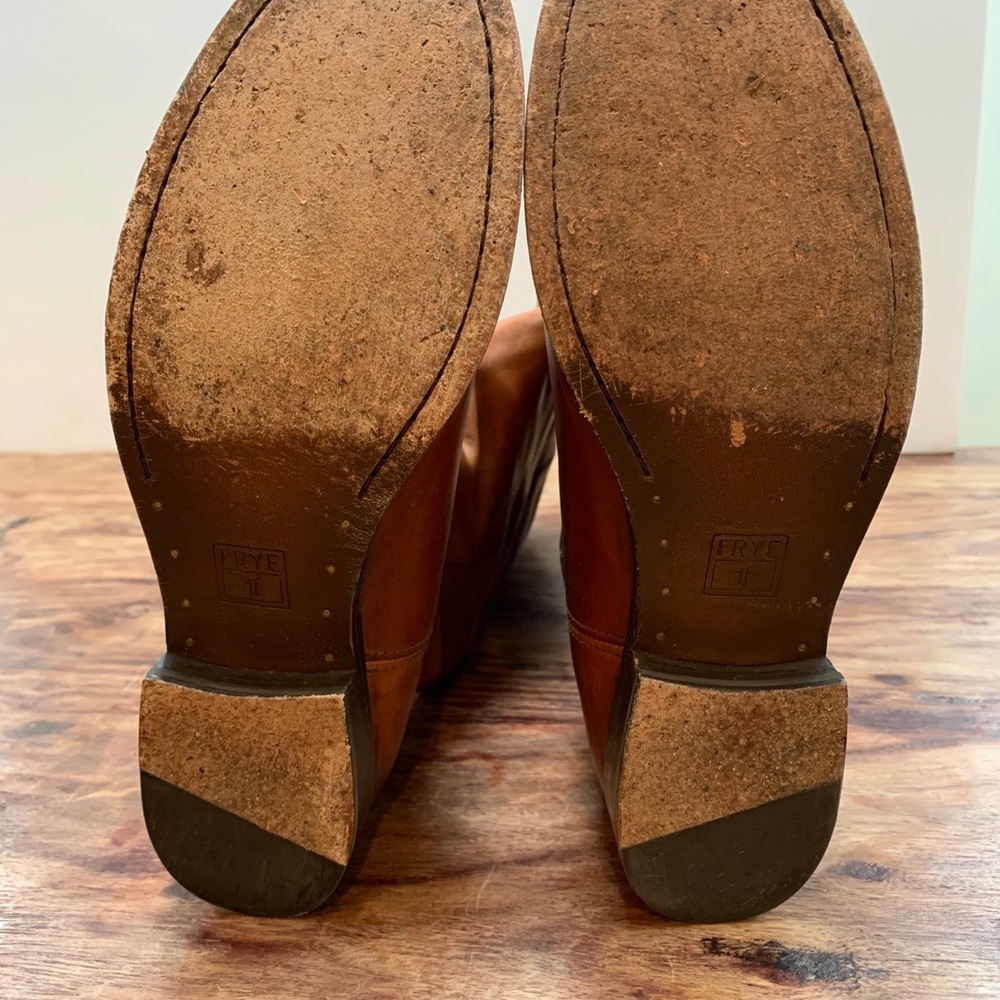 Frye Cognac Leather Boot - Picture 5 of 8
